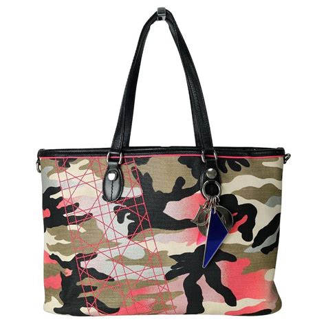 dior camo tote